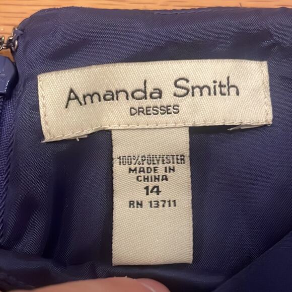 Amanda Smith Sheath Dress ladylike elegance size 14 new with tag - Picture 4 of 6